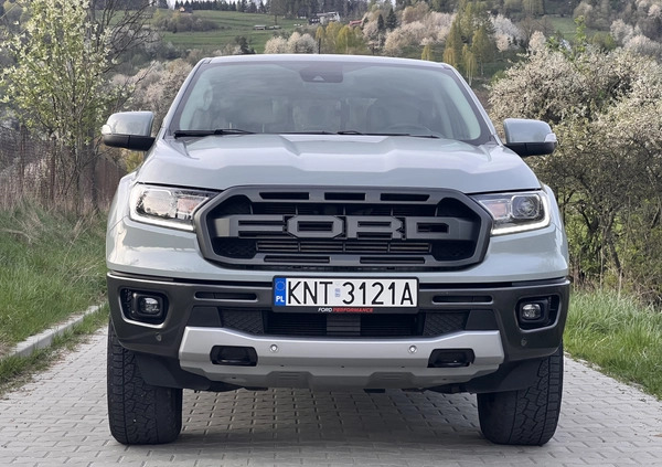 Ford Ranger cena 148000 przebieg: 38000, rok produkcji 2020 z Szczawnica małe 121
